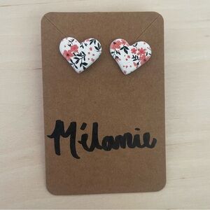 Polymer clay earrings